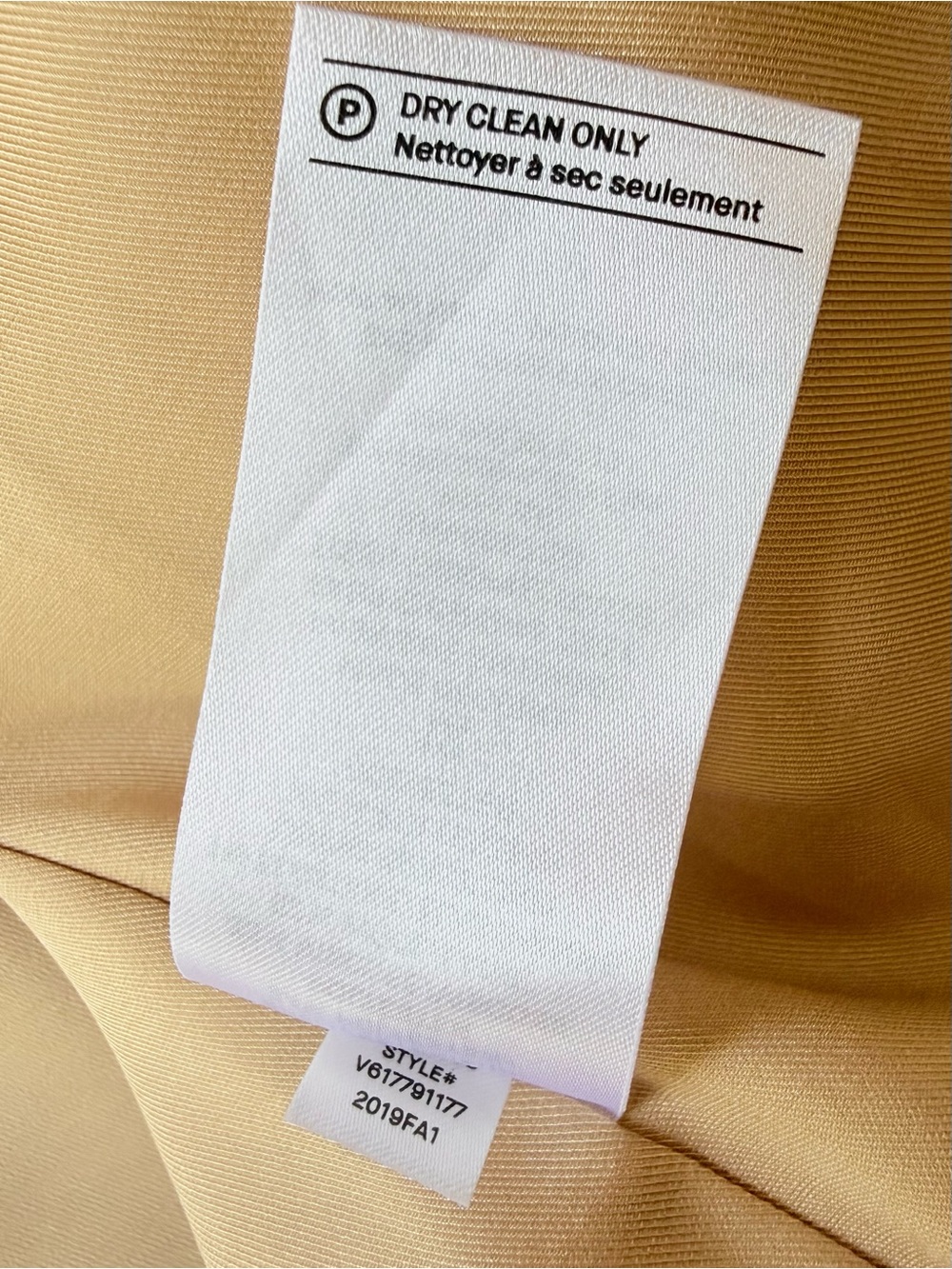 Vince Viscose Wool Blend Single Button Notched Lapel Blazer Jacket Tan Camel 12 - Picture 9 of 9